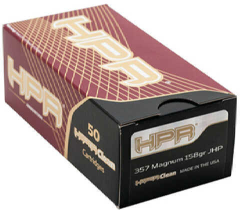 357 Magnum 50 Rounds Ammunition HPR 158 Grain Hollow Point